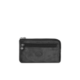 Portachiavi in pelle due scomaprti zippati - Portachiavi uomo in pelle | The Bridge