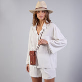 Custodia telefono in pelle - Collezione Viaggio | The Bridge