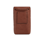 Custodia telefono in pelle - Marrone/oro - Collezione Viaggio | The Bridge