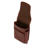 Portasigarette in pelle con tasca per accendino | The Bridge