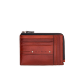 Portacarte in pelle con zip - Porte carte uomo in pelle | The Bridge