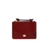 Portacarte in pelle Story - Barolo/oro | The Bridge