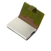 Portacarte in pelle a scatto con protezione RFID - Porte carte uomo in pelle | The Bridge