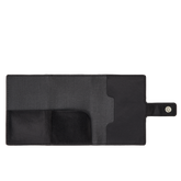 Portacarte in pelle a scatto con protezione rfid | The Bridge