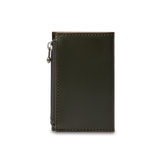 Portacarte in pelle a scatto con protezione RFID | The Bridge