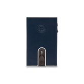 Portacarte in pelle a scatto con protezione RFID | The Bridge
