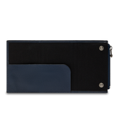 Portacarte in pelle a scatto con protezione RFID | The Bridge