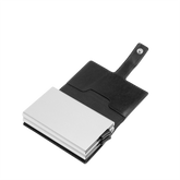 Portacarte in pelle a scatto con protezione rfid - Portacarte uomo in pelle | The Bridge
