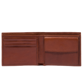 Portafogli di pelle da uomo con portamonete | The Bridge