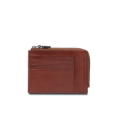 Portacarte in pelle con zip - Porte carte uomo in pelle | The Bridge