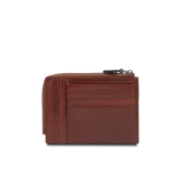 Portacarte in pelle con zip - Porte carte uomo in pelle | The Bridge