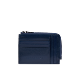 Portacarte in pelle con zip - Porte carte uomo in pelle | The Bridge