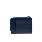 Portacarte in pelle con zip - Porte carte uomo in pelle | The Bridge