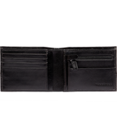 Portafogli di pelle da uomo con portamonete - Piccola pelletteria uomo | The Bridge