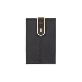 Portcarte in pelle a scatto con protezione rfid | The Bridge