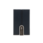 Portcarte in pelle a scatto con protezione rfid - Portafogli uomo in pelle | The Bridge