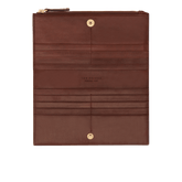 Portafogli in pelle donna con portamonete - Portafogli donna in pelle | The Bridge