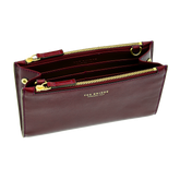 Borsa a tracolla donna in pelle compatta | The Bridge