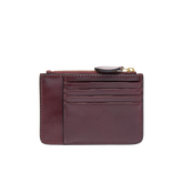 Portacarte in pelle donna con zip | The Bridge