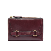 Portafogli in pelle donna con zip | The Bridge