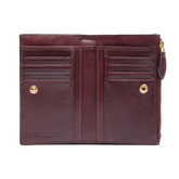 Portafogli in pelle donna con zip | The Bridge