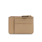 Portacarte in pelle compatto con zip - Nuovi arrivi donna | The Bridge