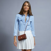 Borsa tracolla pelle mini size | The Bridge