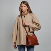 Borsa tracolla pelle | The Bridge