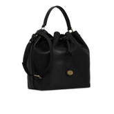 Borsa secchiello pelle con tracolla - Borse a secchiello in pelle | The Bridge