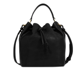 Borsa secchiello pelle con tracolla - Borse a secchiello in pelle | The Bridge