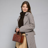 Borsa a mano in pelle con tracolla removibile | The Bridge