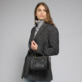 Borsa a mano in pelle con tracolla removibile | The Bridge