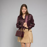 Borsa a mano in pelle con tracolla removibile | The Bridge