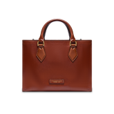 Borsa a mano in pelle con tracolla removibile - Borse grandi doppia funzione | The Bridge