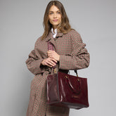 Borsa a mano in pelle con tracolla removibile | The Bridge