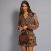 Borsa tracolla pelle con catena | The Bridge