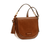 Borsa tracolla pelle con manico removibile - Borse a tracolla donna | The Bridge