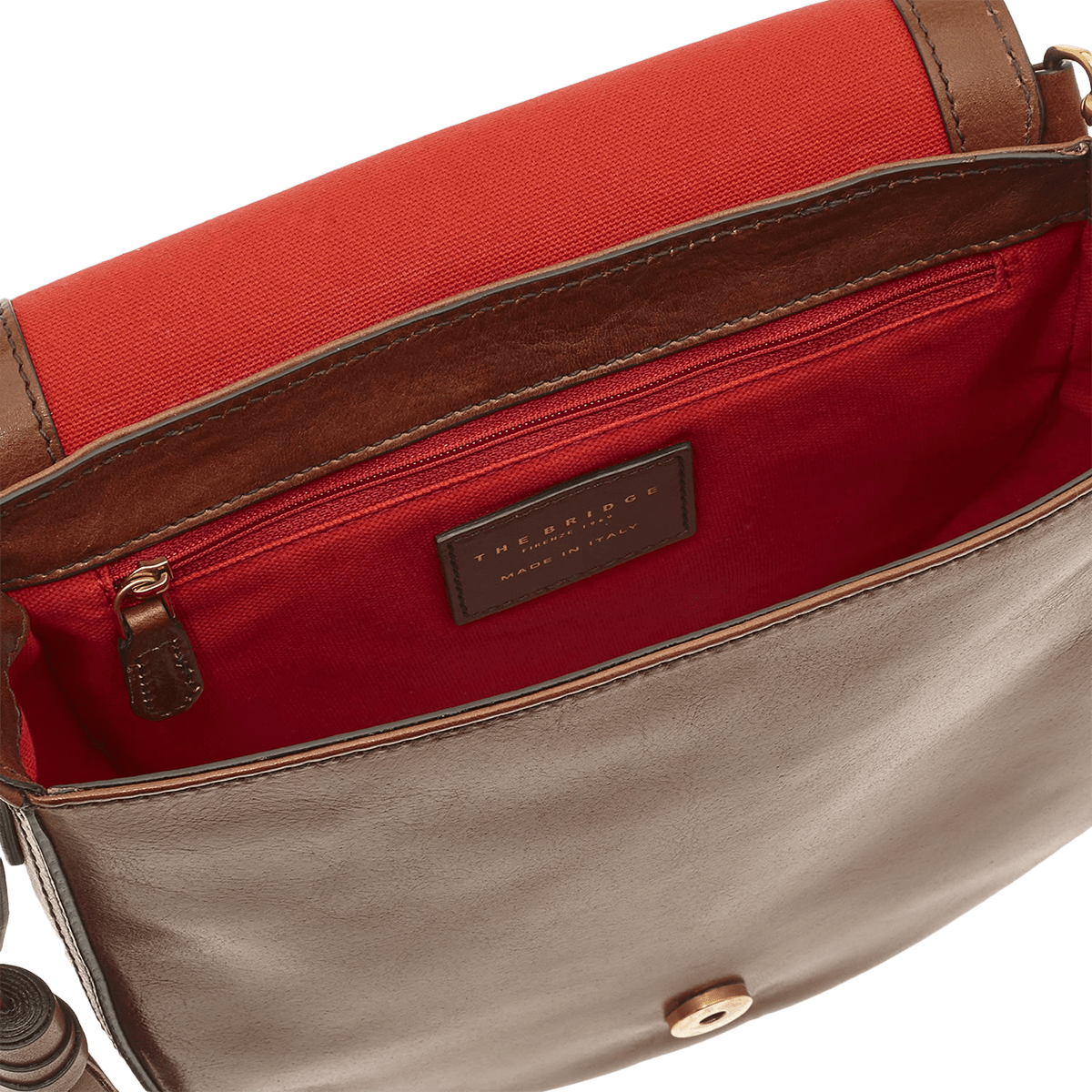 Borsa A Tracolla Patricia Nash Goring In Pelle Rossa Con Stampa A Rose - Nuova Con Etichette