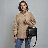 Borsa tracolla pelle con manico removibile - Borse a mano in pelle | The Bridge