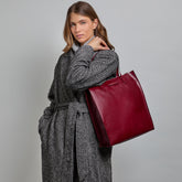 Borsa shopper in pelle | The Bridge