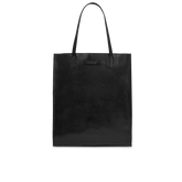 Borsa shopper pelle Mirra - Nero/oro | The Bridge
