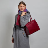 Borsa shopper in pelle | The Bridge