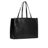Borsa shopper pelle Mirra - Nero/oro - Shopping bag donna | The Bridge