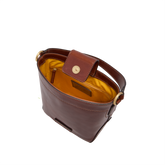 Borsa secchiello pelle con tracolla e manico | The Bridge