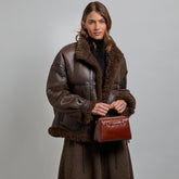 Borsa a mano in pelle con tracolla removibile | The Bridge