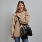 Borsa grande a mano in pelle con tracolla | The Bridge