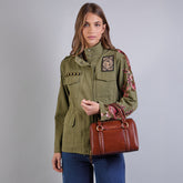Borsa a mano in pelle con tracolla removibile | The Bridge