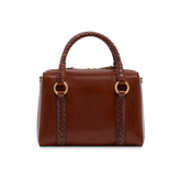 Borsa a mano in pelle con tracolla removibile - Borse a tracolla donna | The Bridge