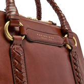 Borsa a mano in pelle con tracolla removibile | The Bridge