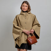 Borsa pelle donna con tracolla removibile - Marrone | The Bridge
